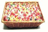 Gift Basket Filled with 2 lbs of Sugar Free Jelly Belly Jelly Beans, Individually Wrapped, Kosher