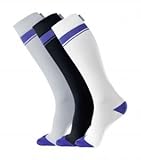 IMAGE OF Bauerfeind VenoTrain Sport Compression Socks (Titanium, Medium Long)
