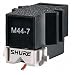 Shure M44-7-H Turntablist Record Needle Mounted on Technics Headshell (White)