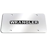 Au-Tomotive Gold WRANCC-A ATG Jeep Wrangler Wrangler Chrome License Plate by Au-tomotive Gold