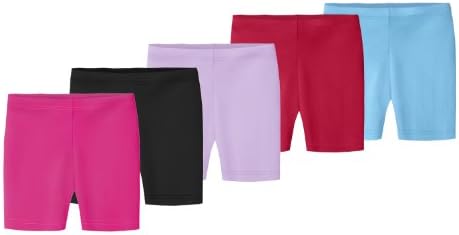 City Threads 100% Cotton Girls Bike Shorts - for sports, play or under skirts