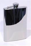 Mirror Finish 8 oz Stainless Steel Hip Flask