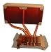 SilverStone SST-NT01-V2 Copper Base FANLESS 0dBA CPU Cooler with Heat Pipe & two fan shroud for optional added fans- for Intel P4 Socket 478, LGA775 / AMD Athlon 64