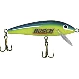2-1/2" Busch Beer Minnow Fishing Lure Green Chartruese 1/8 oz