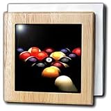 Billiards Pool - 6 Inch Tile Napkin Holder