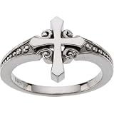 14K Yellow RING Cross Ring