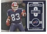 2007 Leaf Rookies and Stars Standing Ovation Blue #9 Lee Evans - Buffalo Bills (Serial #'d 500) (Football Cards)