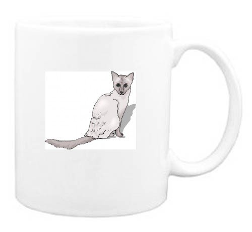 Mug with siamese, cat, feline