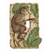 single switch decorative switch plate cover - Asian Monkey, single decorative switch plate