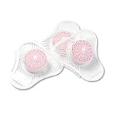 Urinal Screens with Deodorizer Block, Cherry Fragrance, 12 Screens/bx