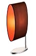 LumiSource Oval Table Lamp, Brown