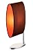 LumiSource Oval Table Lamp, Brown