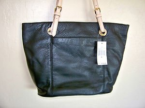 Michael Kors Large Tote Black Leather