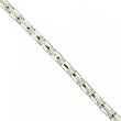 Mens Link Bracelet in 14K Yellow Gold & Stainless Steel