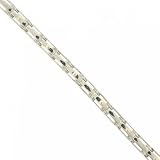 New Stainless Steel and Yellow Gold 14K Men's Link Bracelet