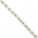 14K Gold & Stainless Steel Mens Bracelet 8.5 Inch