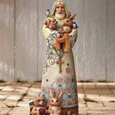Jim Shore Garden St Francis Animals Statue 4007765