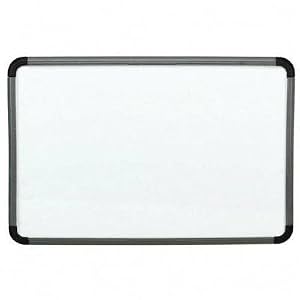 Dry-Erase Board, w/ Accessory Tray, 48x36, Charcoal - BOARD,DRY-ERASE,48X36,BLOW(sold individuall)