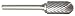 MA Ford 72073 3/16 Cyl Radius End Miniature Carbide Bur SC-53 Standard