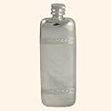 3oz Celtic Wire design pewter boot flask
