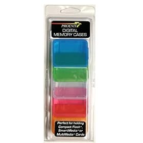 Phoenix P13410 Digital Memory Cases 5 Blister Pack by Phoenix