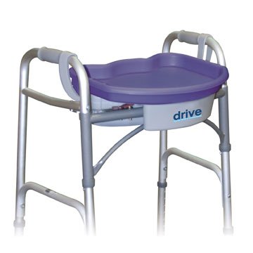 E-z Walker Caddy Walker Tray * Removable Top Conceals Personal Items * Fits Most Manufacturers Walkers.