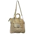 Women's Naomi Stone Signature Printed Synthetic Leather Tote: Stone Tote