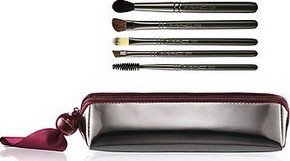 MAC 5 Pc Eye Brush Set + Mac Bag
