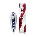 Patriotic Design Nintendo Wii Nunchuk + Remote Controller Protector Skin Decal Sticker