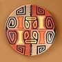 Ceramic plate, 'Inca Weavings'