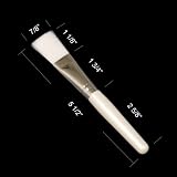 Facial Mask Brush Synthetic Short Handle, 3 Count (SB002Rx3)