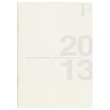 F.O.B COOP 2013年 A5ダイアリーノート白 マンスリー