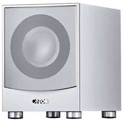 Canton SUB 6 Aktives Subwoofersystem (60/120 Watt) silber