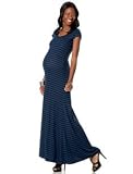 A Pea in the Pod Collection: A Pea in the Pod Collection: BCBG Sleeveless Striped Maternity Maxi Dress