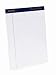 Ampad Gold Fibre Writing Pads, Legal/Wide Rule, Letter Size (8 1/2 in x 11 3/4 in), White, Four 50-S