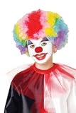 Rainbow Clown Wig Child Halloween Costume Accessory (B769)