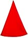 Red Gnome Hat Women's Costume Cap Extra Tall (Extra Tall, Cherry Red)