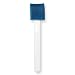 Qosina 12596 Blue Polyester/Polyurethane Tapered Sponge on a Stick with Polypropylene Handle, 6" Length (Pack of 25)