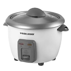 6-Cup Rice Cooker by Black & Decker