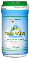 Citrus II CPAP Mask Cleaning Wipes, 62 ea - 2pc