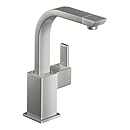 Moen S5170CSL 90 Degree One-Handle High Arc Single Mount Bar Faucet, Classic Stainless