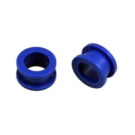 Acrylic Flesh Tunnel Colored Ear Plug - Blue - 1/2" (12 mm) - Sold Per Piece