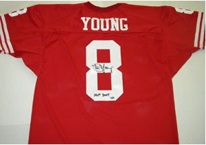 Steve Young Signed San Francisco 49ers Jersey - HOF