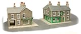 Metcalfe PN117 N Gauge Corner Shop & Pub Card Kit - Stone