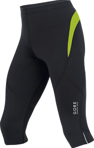 GORE RUNNING WEAR Herren/uni Tight 3/4 FLASH, black/lime green, S Preisvergleich