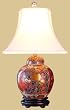 Classic Traditional Formal Quality Lighting - 24" Imari Jar Oriental Style Fine Table Lamp