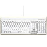 シグマAPO USBハブ2ポート搭載パンタグラフキーボード ホワイト EIPH108WH