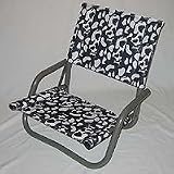 Folding Camping Chair -Crazy Creek Crazy Legs Beach Chair Cow by Crazy Creek