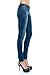 VIRGIN ONLY Women's Junior Size Fitted Skinny Jeans