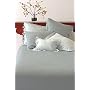 DreamSacks (Bamboo Dreams) - Reversible Coverlets, Euro Sham Set, Rain/Blue Moon